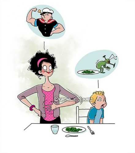 20 Честных иллюстраций о жизни с детьми
