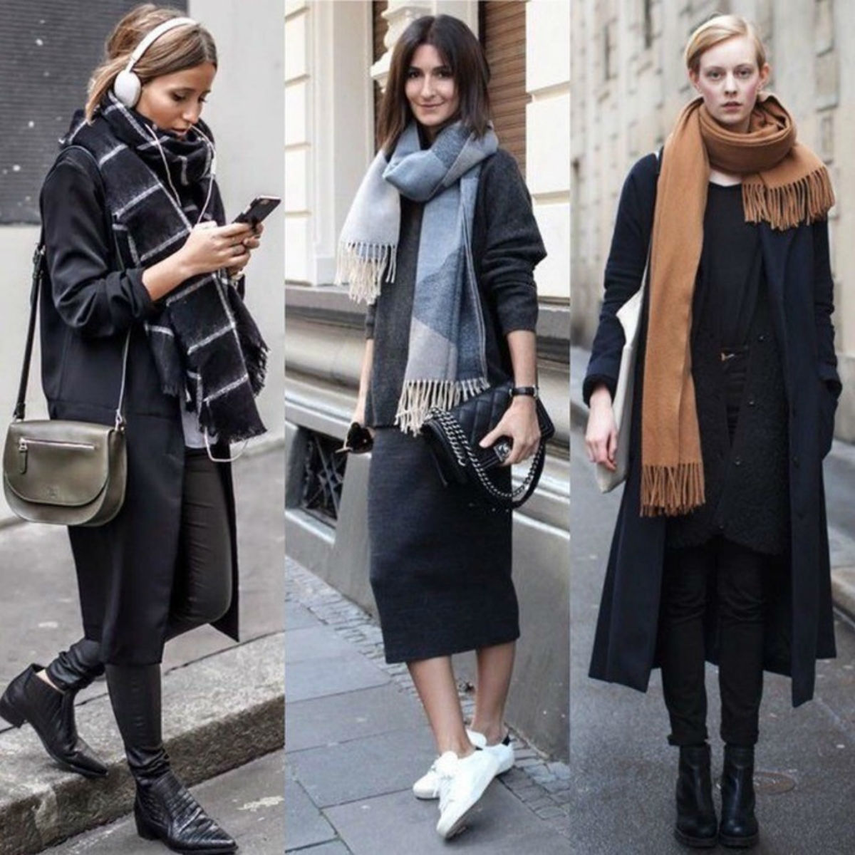 Советы, которые помогут выглядеть стильно: как правильно носить шарф
